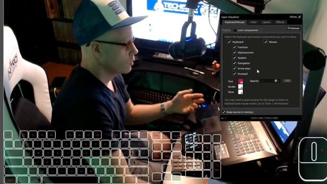 XSPLIT INPUT VISUALIZER TUTORIAL! DISPLAY KEYBOARD & MOUSE CLICKS ON SCREEN FOR LIVE STREAMS & MORE смотреть онлайн