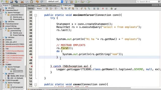 PRG 2019 Abdó 20. Java amb BD. Pàgines 9 a 12. Sentències SQL parametritzades, etc смотреть онлайн