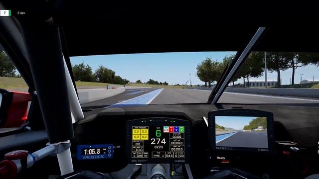 BMW M4 GT3 Hotlap + Setup @ Paul Ricard (1:53.7) Assetto Corsa Competizione