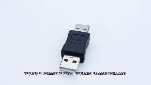 Adaptador USB (AM/AM) distribuido por CABLEMATIC ® смотреть онлайн