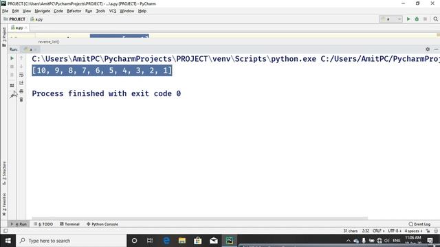 Reverse of List || Reverse of each word from the list in python.. смотреть онлайн