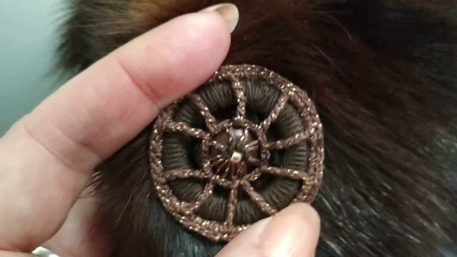 Вязаная пуговица. Делаем сами. смотреть онлайн