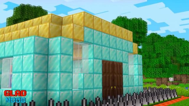 Minecraft Base Noob vs Pro vs Hacker смотреть онлайн