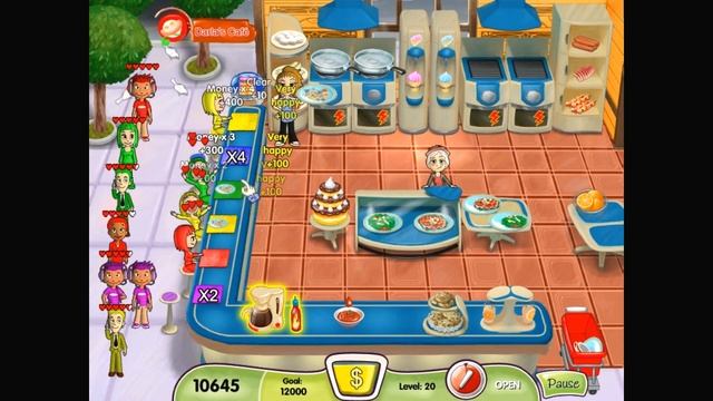 Cooking Dash - Gameplay Part 11 (Level 20) Darla's Cafe смотреть онлайн