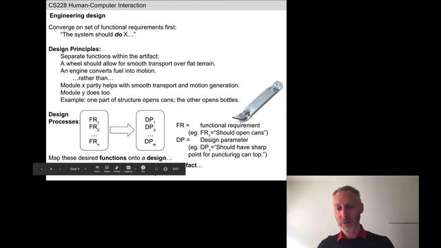 Human Computer Interaction, Lecture 05. Recorded At The University Of Vermont, Tues Sept 15, 2020.
