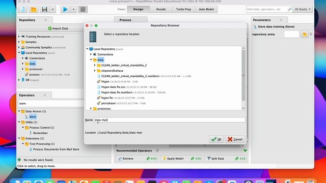 Data Mining Pada Aplikasi Rapid Miner #rapidminer смотреть онлайн