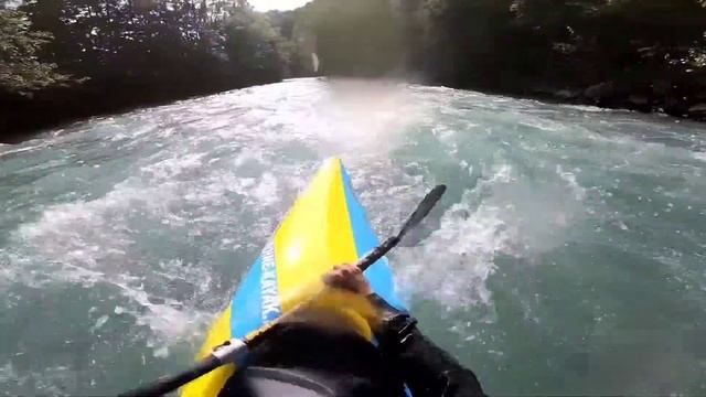 France Bourg-Saint-Maurice / Descente kayak смотреть онлайн