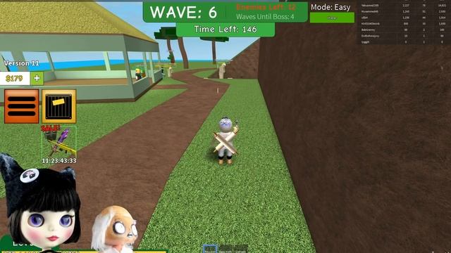 Бабка GRANNY против НЕЖИТИ в Роблокс - Roblox вместе с Машкой и GRANNY смотреть онлайн