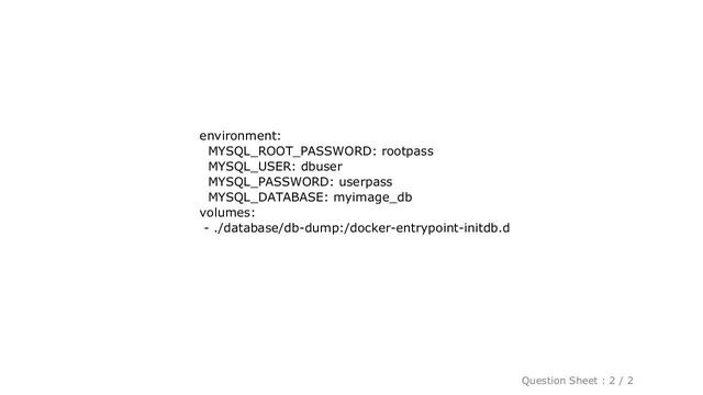 MySQL : Docker Compose mysql import .sql смотреть онлайн