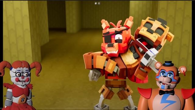 FREDDY has a TWIN SISTER!?!? REACT with Circus Baby and Glamrock Freddy смотреть онлайн