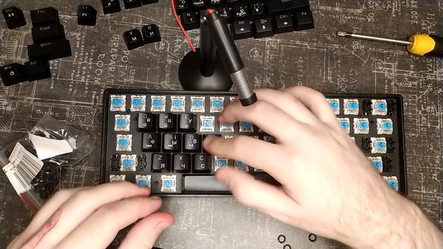 Моддинг клавиатуры Ergo KB-930 смотреть онлайн