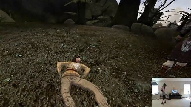 Morrowind VR but I struggle to stay alive смотреть онлайн