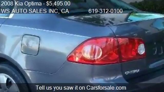 2008 Kia Optima LX 4dr Sedan for sale in EL CAJON , CA 9202 смотреть онлайн
