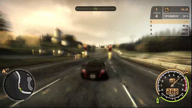 Ооочень потные состязания от соперника ( Прохождение NFS MOST WANTED) # 10 #nfsmostwanted #gaming