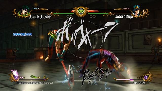 【PlayStation】Joseph Joestar VS Jotaro Kujo / JoJo's Bizarre Adventure: All Star Battle смотреть онлайн
