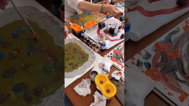 Краски Души - Интуитивная живопись - Мастер класс смотреть онлайн