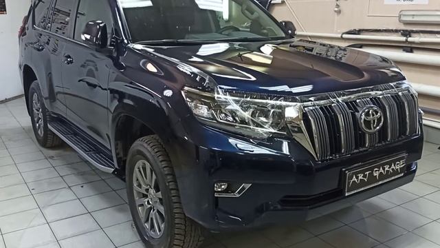 Защита передней части Toyota LC Prado 150 смотреть онлайн
