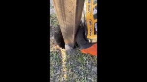 Заменитель бетона, заливка столбов