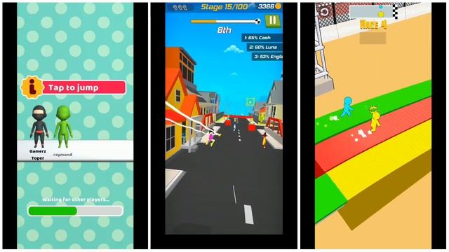 Run Race 3D - StickMan Race 3D - High Jump Runner || bEST aNDROID rUNNING gAME смотреть онлайн