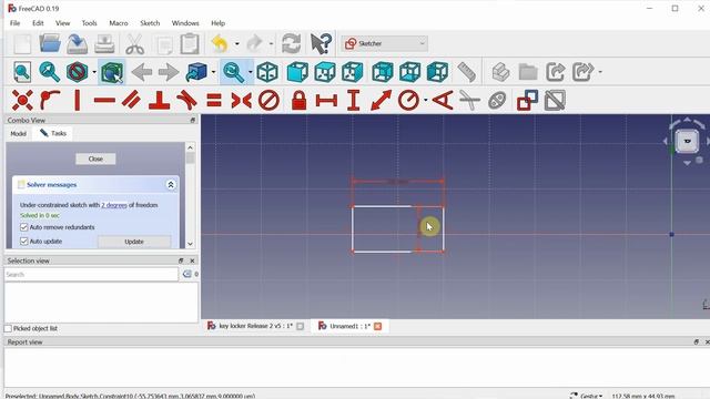 freecad 019 rectangular array clone sketch does not work for complex sketch смотреть онлайн