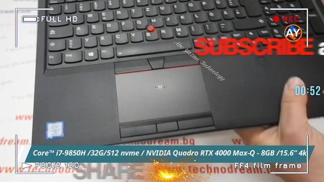 لاب توب اتش بي | ⚡ | ? | Lenovo ThinkPad P53 | مواصفات | مراجعة كاملة | intel i7-9850H , Nvidia 8G смотреть онлайн