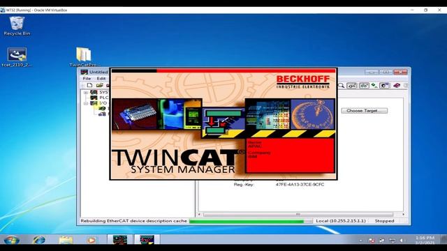 Twincat 2 Installation and simulation смотреть онлайн