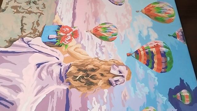 Покрываем лаком картины по номерам😍😍😍Итог одной из них🔥🔥🔥 смотреть онлайн