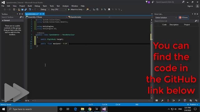 How to make a simple Speedometer with → Unity3D ← смотреть онлайн