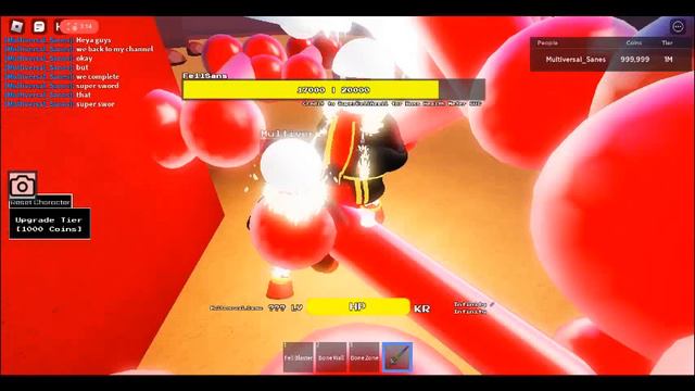 Undertale Souls Ops Test but Super sword смотреть онлайн