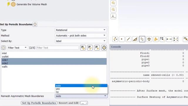 How to Set Up Periodic Boundaries in Ansys Fluent Meshing’s Watertight Geometry Workflow смотреть онлайн