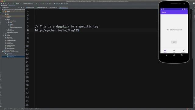 Testing Android Deep Links Using ADB // Android Deep Links Tutorial смотреть онлайн