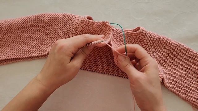 Dantel İşlemeli Hırka Yapımı