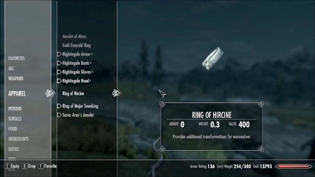 Skyrim Gameplay Episode #46: Using The Ring Of Hircine смотреть онлайн