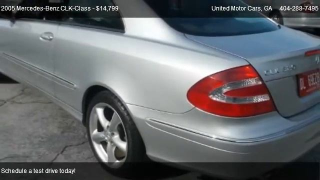 2005 Mercedes-Benz CLK-Class CLK320 - for sale in Tucker, GA 30084 смотреть онлайн