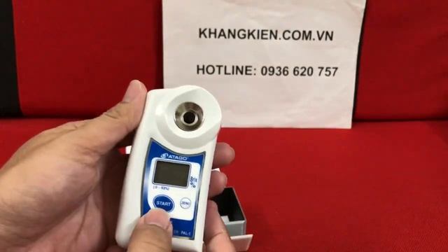 Khúc xạ kế đo độ ngọt atago Pal-1 | Máy đo độ ngọt điện tử atago pal 1 смотреть онлайн