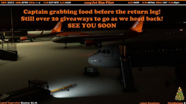 ? LIVE SANTA SPECIAL - HUGE GIVEAWAY STREAM | Easyjet A320 Real Ops to Rovaniemi & Return Flight смотреть онлайн