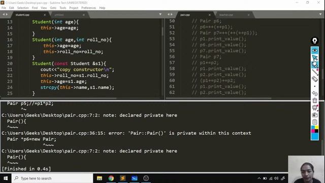 Destructor | Private Constructor and Destructor | Kirti Gera | GeeksforGeeks C/CPP смотреть онлайн