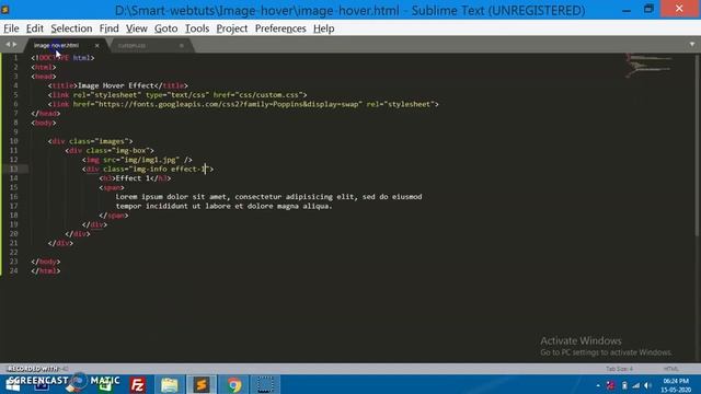 Image Hover Effects Using CSS and HTML | How To Add Hover Effect On Image | Pure CSS Hover Effects смотреть онлайн