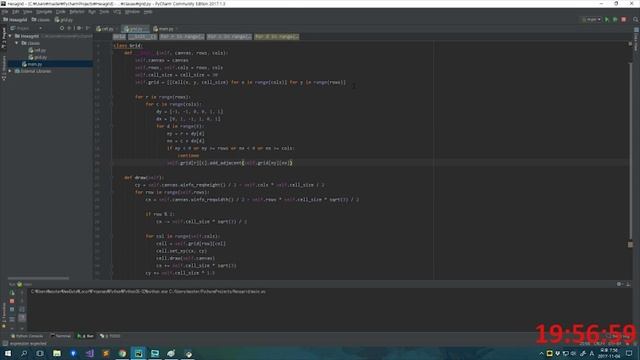 DFS on hexagrid with Python in an hour смотреть онлайн