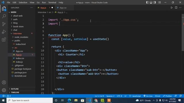 Simple Counter App using React js || Bangla tutorial смотреть онлайн