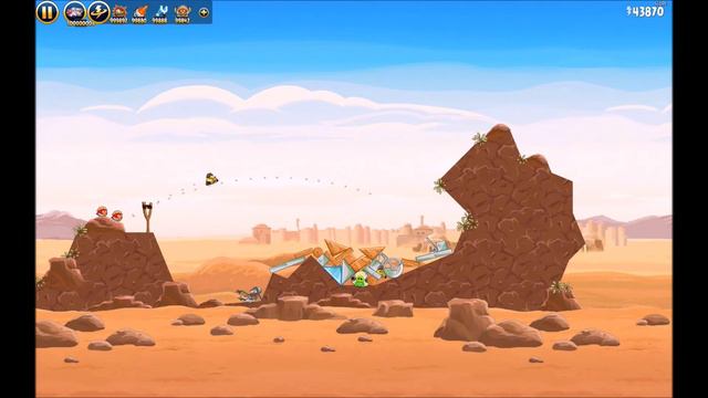 Прохождение Angry Birds Star Wars - Часть 1: Tatooine