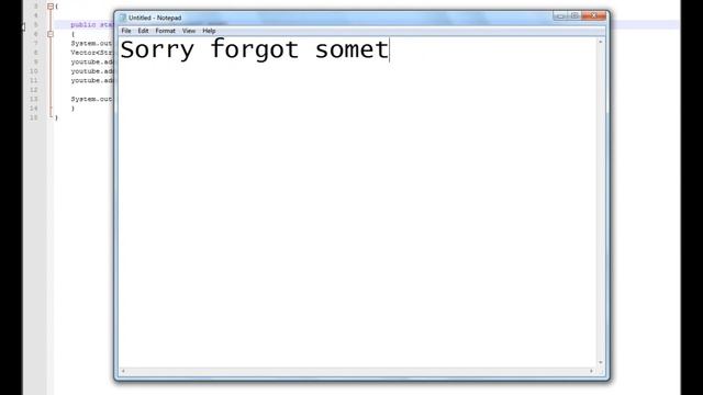 Vectors in Java смотреть онлайн