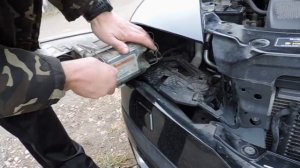 Снимаем фары меняем лампочки Skoda A5