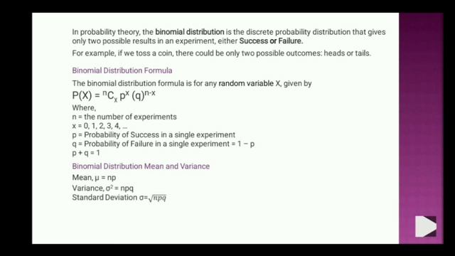 BINOMIAL DISTRIBUTION смотреть онлайн