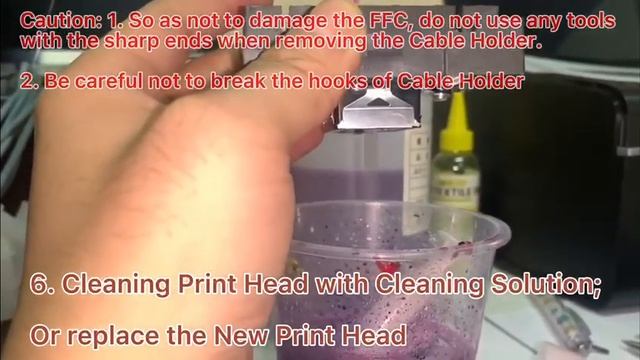 DTF Printer Printhead Judgement of nozzle clogged, head cleaning and clogged solution смотреть онлайн