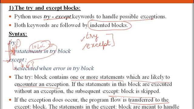 Exception Handling in Python смотреть онлайн