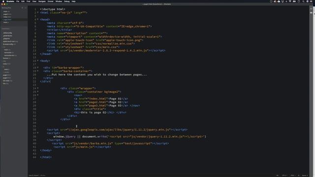 Animated Page Transition Tutorial - using Barba.js and Gsap - Part 2 смотреть онлайн