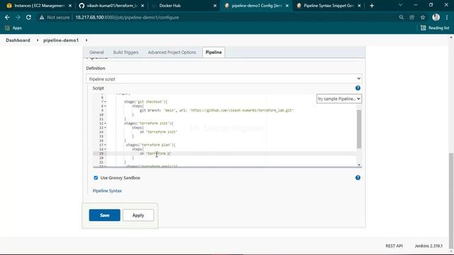 CI/CD Jenkins Terraform Automation| Writing IAC and Jenkins groovy | Complete Real-time HandsOn | смотреть онлайн