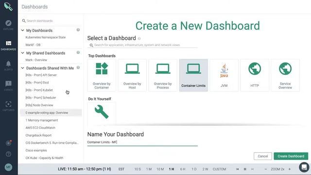 Sysdig Monitor - How to Create Custom Dashboards from Scratch смотреть онлайн