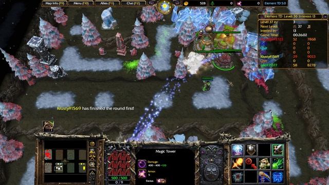 Element TD Survivor 5.0 #6 - Warcraft 3 Reforged смотреть онлайн